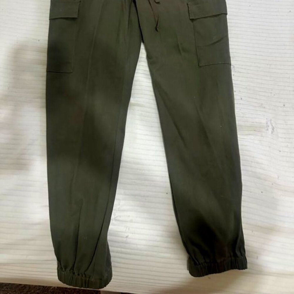 🟢 NEW Tinseltown Olive Cargo Utility Jogger Pants – Size Small